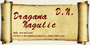 Dragana Nagulić vizit kartica